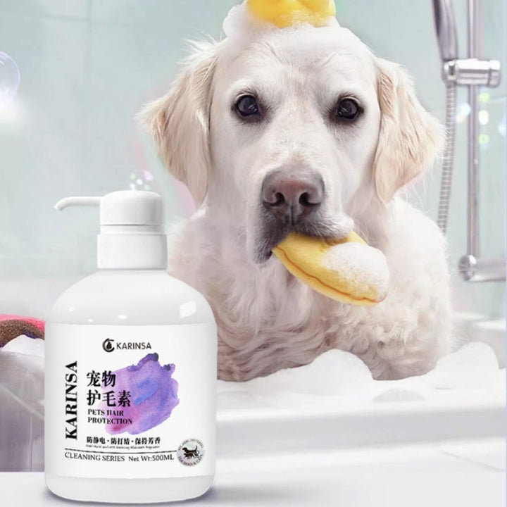 Transform Your Pet's Coat with Our Pet Hair Softening and Smoothing Conditioner