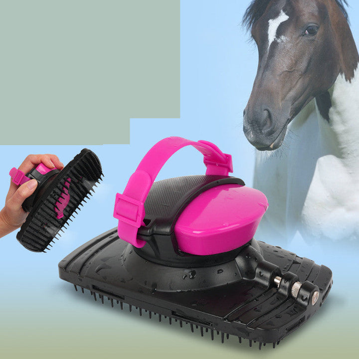 Enhance Your Horse Care Routine with Our Horse Bath Massage Brush Water Spray