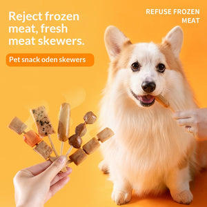 Delicious and Nutritious: New Pet Treats Dried Meat Skewers Oden Sticks