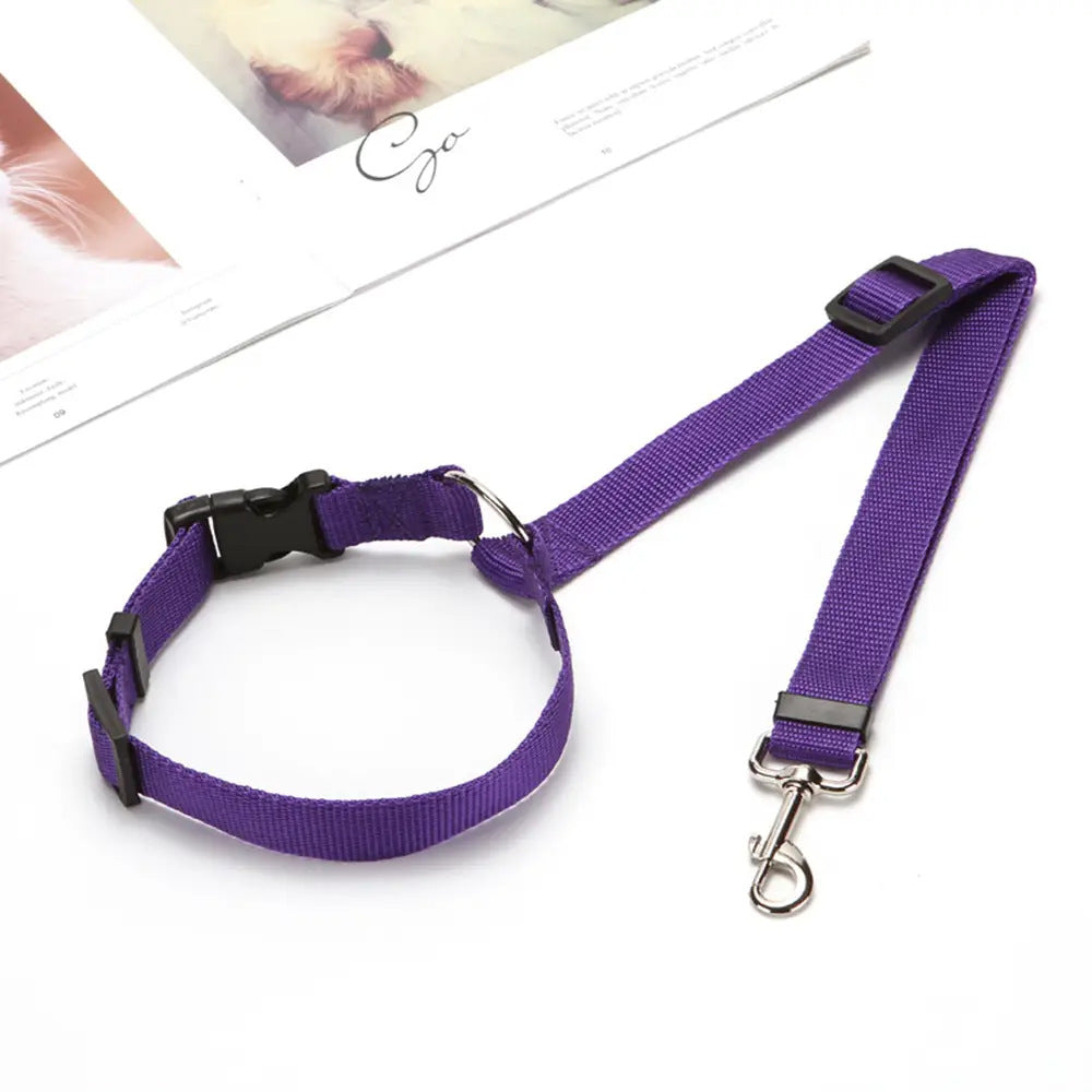 Safety First: The Adjustable Pet Car Seat Belt Harness