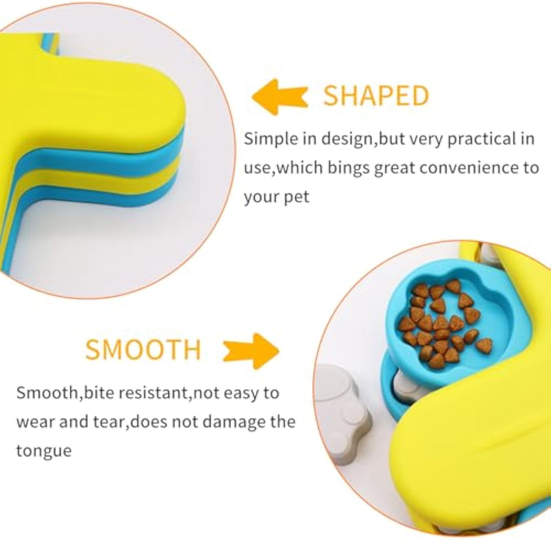 Interactive Pet Puzzle Feeder Toy Slow Feeding IQ Training