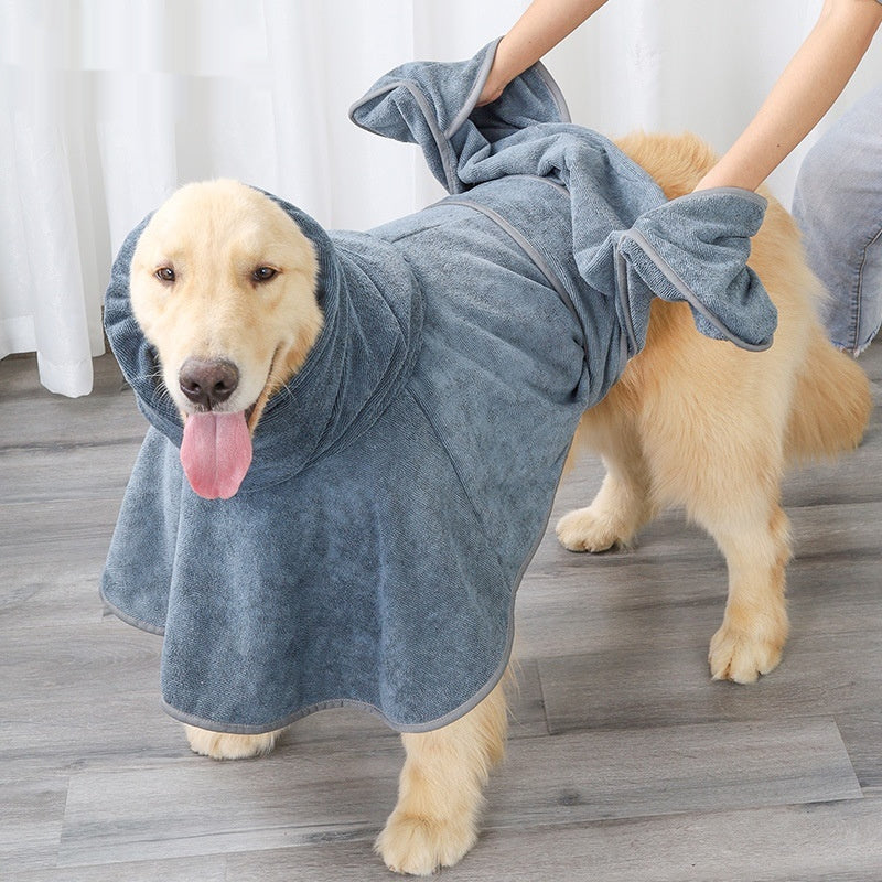 Pet Cotton Absorbent Quick Dry Bath Towel