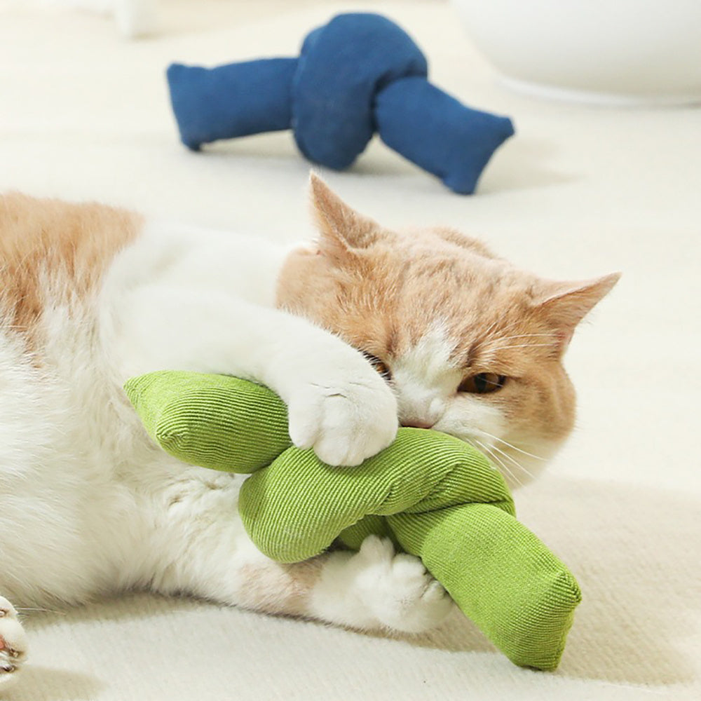 Interactive Pet Cotton Rope Tug Toy Durable Chew Knots