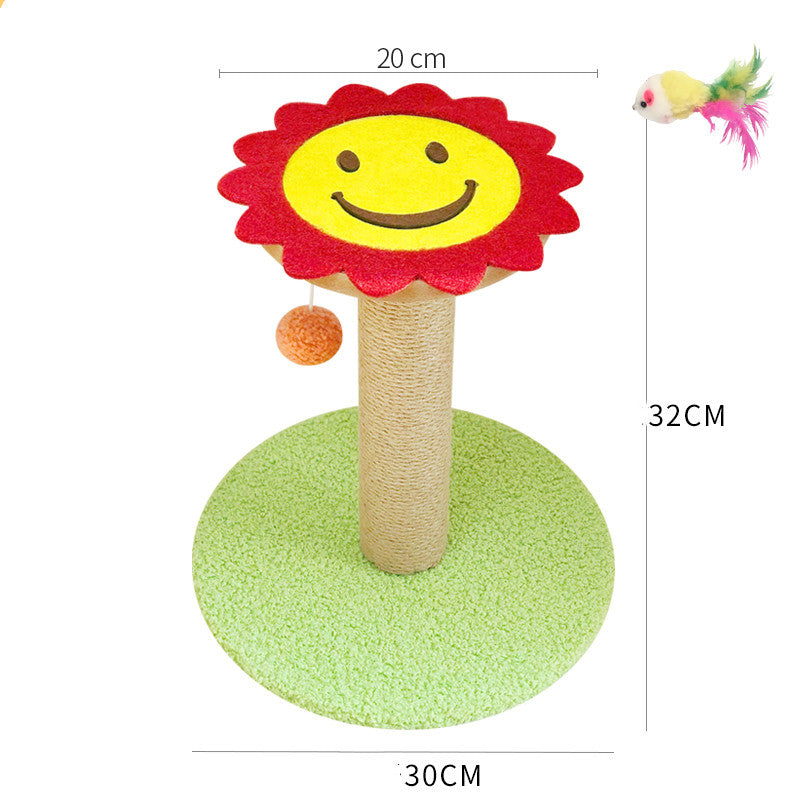 Pet Nail Grinding And Teasing Toy For Indoor Pets