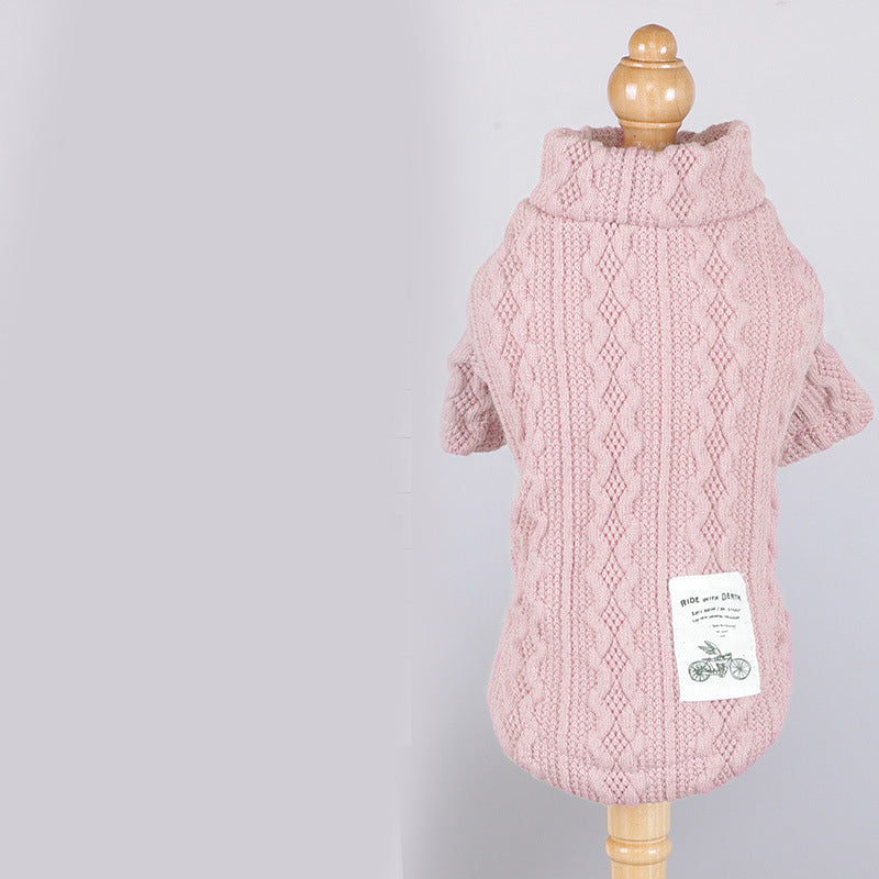 Pet Warm Sweater Cozy Knitted Winter Wear