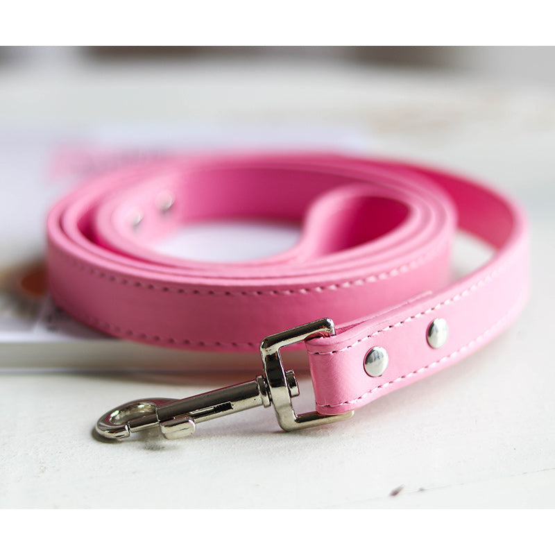 Pet Leash Collar Adjustable Walking Control Strap