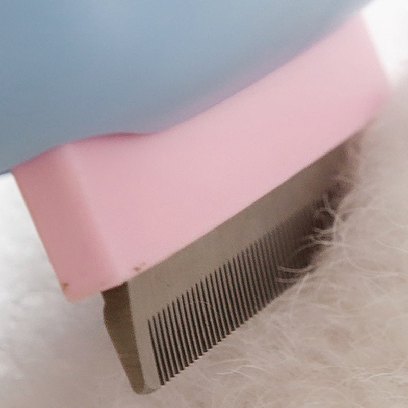 Pet Deshedding Grooming Brush For Hair Removal And Detangling