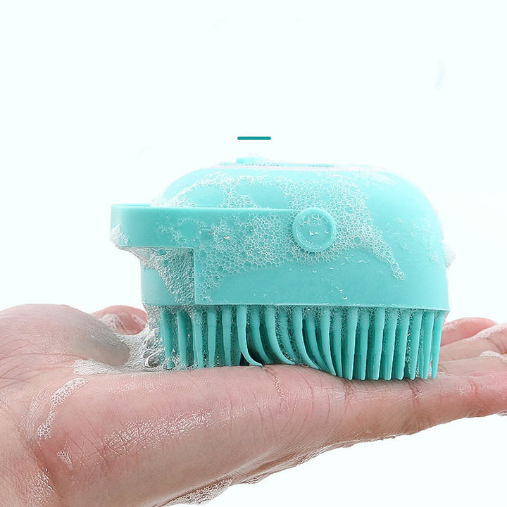 Pet Silicone Massage Bath Brush For Gentle Cleaning And Care