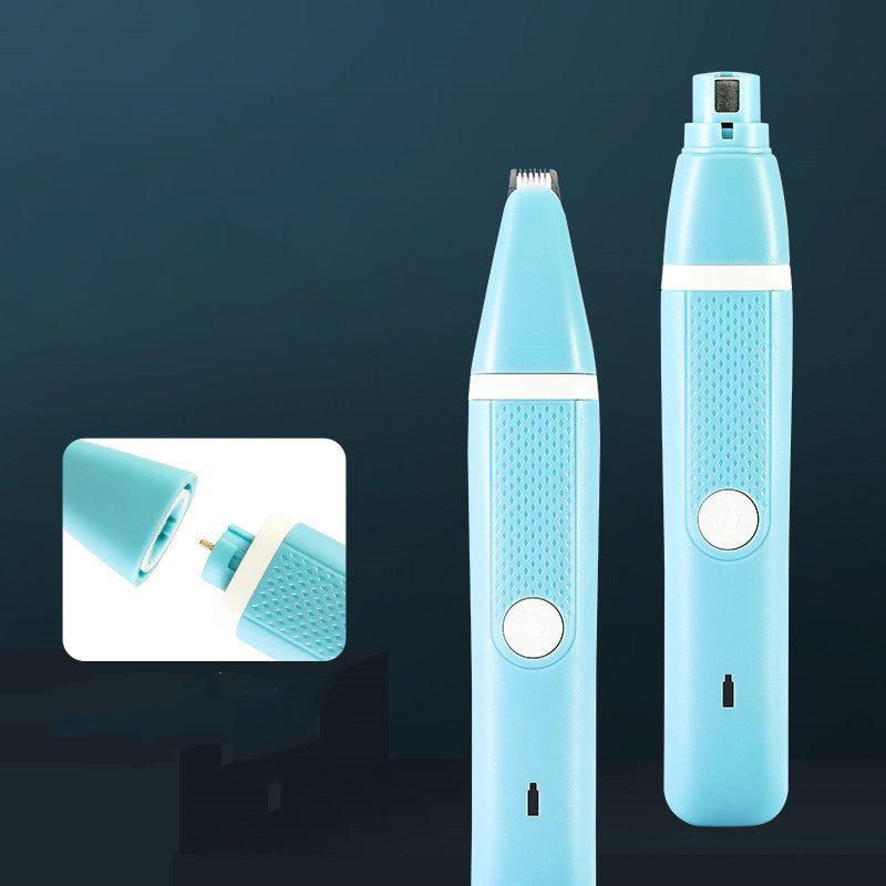2-in-1 Pet Nail Polisher And Hair Trimmer