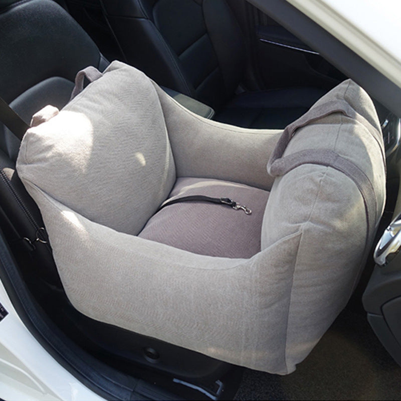 Pet Waterproof Car Carrier Seat Travel Safety Bed