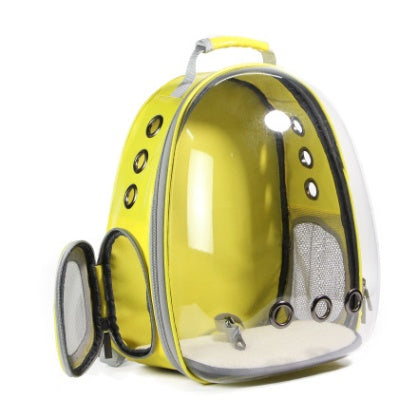 Portable Pet Backpack Carrier Bubble Space Capsule Design Rucksack