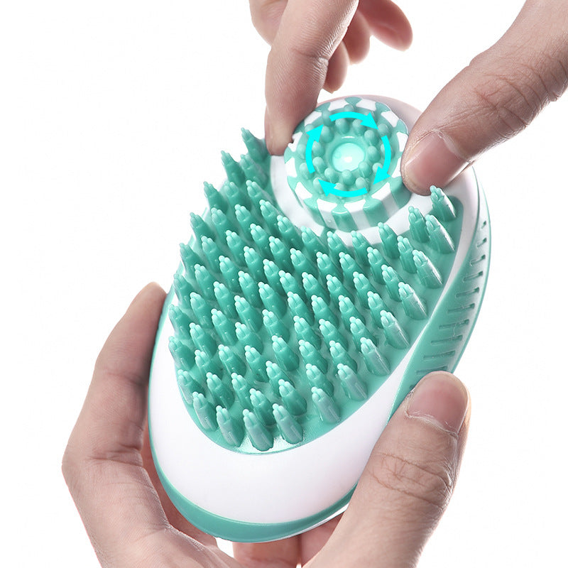 Pet Massage Bath Brush Hair Removal Cleaning Tool