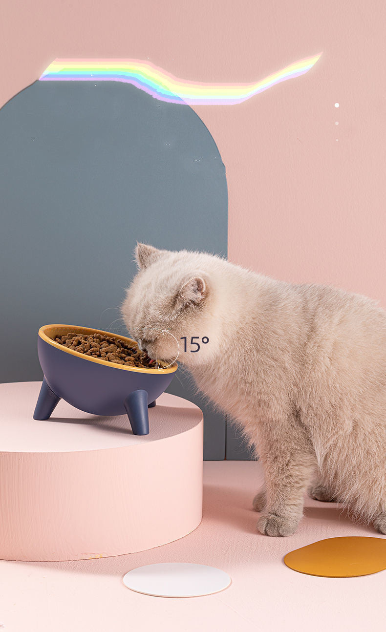 Nordic Style Pet Bowl With Stand Feeding Feeder