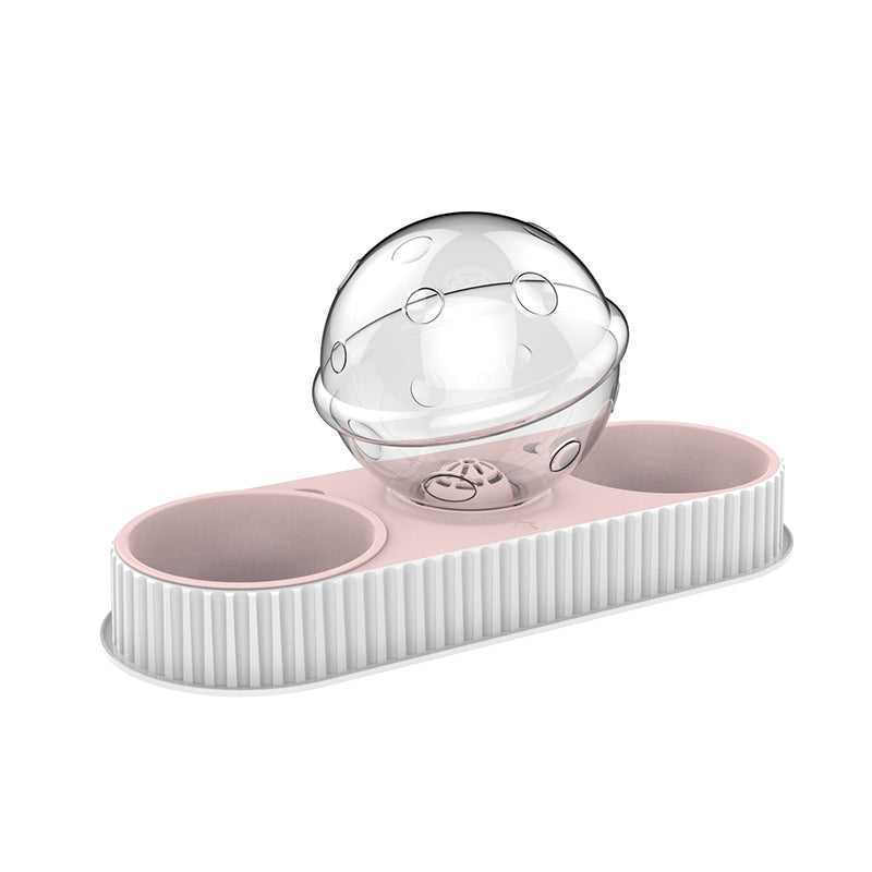 Automatic Pet Feeder And Water Bowl For Continuous Feeding And Hydration