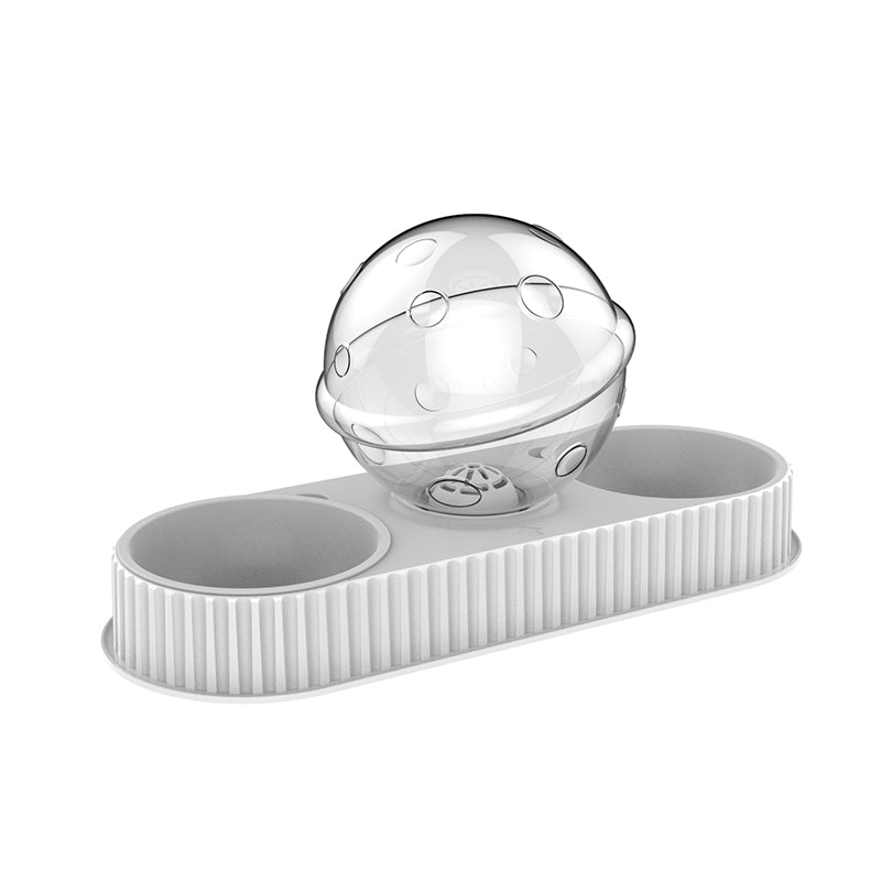 Automatic Pet Feeder And Water Bowl For Continuous Feeding And Hydration