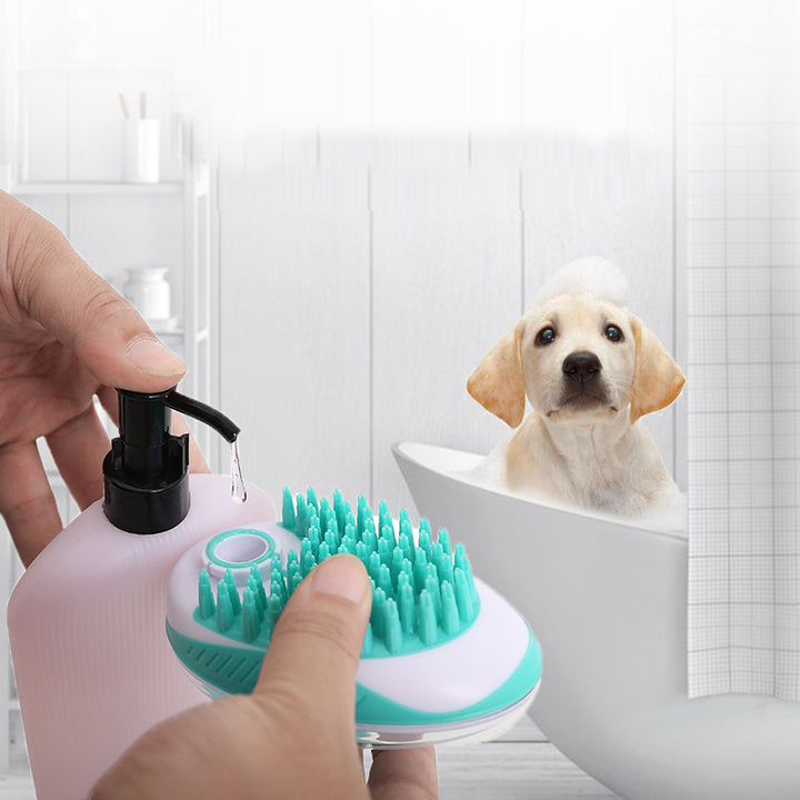Pet Massage Bath Brush Hair Removal Cleaning Tool