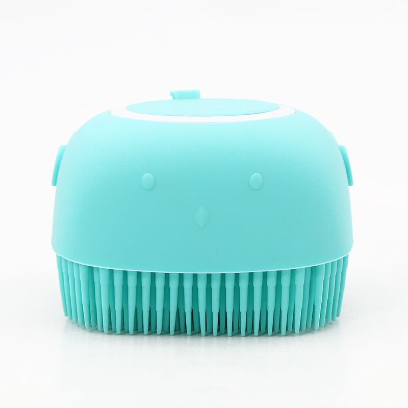 Pet Silicone Massage Bath Brush For Gentle Cleaning And Care