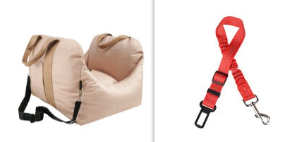 Pet Waterproof Car Carrier Seat Travel Safety Bed