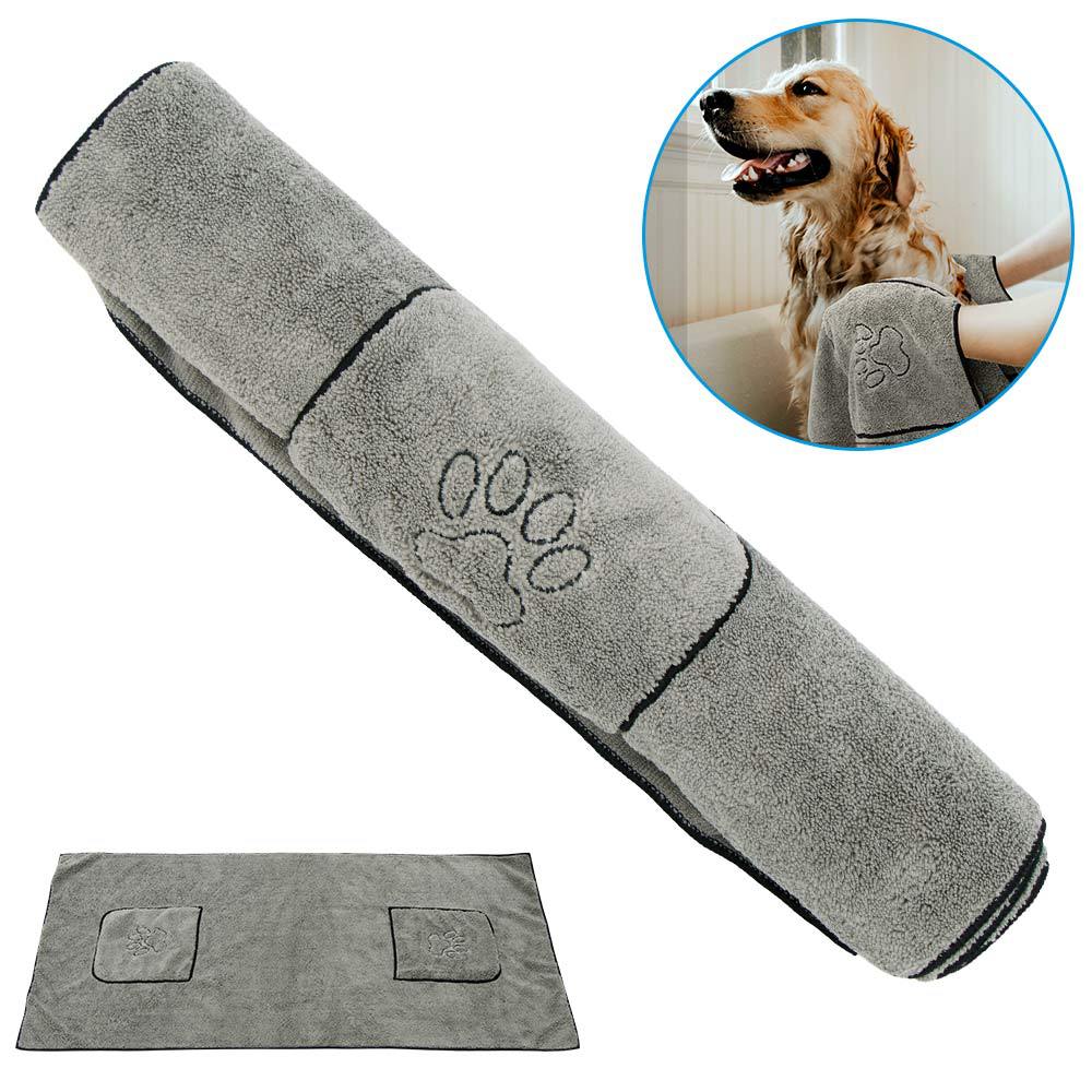 Super Absorbent Pet Bathrobe Towel For Quick Drying Comfort