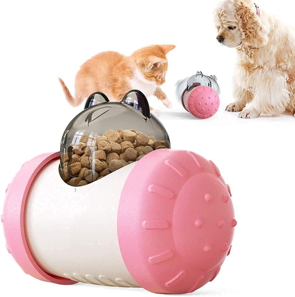 Interactive Pet Treat Dispensing Puzzle Feeder Ball Toy