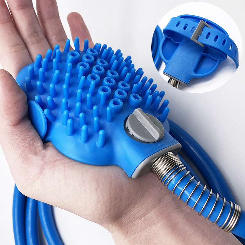 Pet Outdoor Bath Brush Shower Cleaning Tool