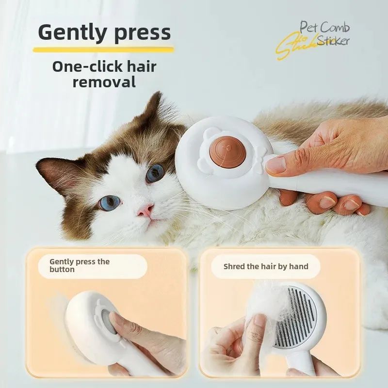 Rechargeable Pet Nail Trimmer And Grooming Brush For Pet Care