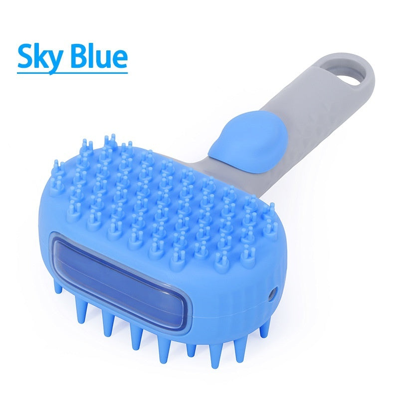 Pet Shower Brush For Bath Cleaning And Floating Hair Removal