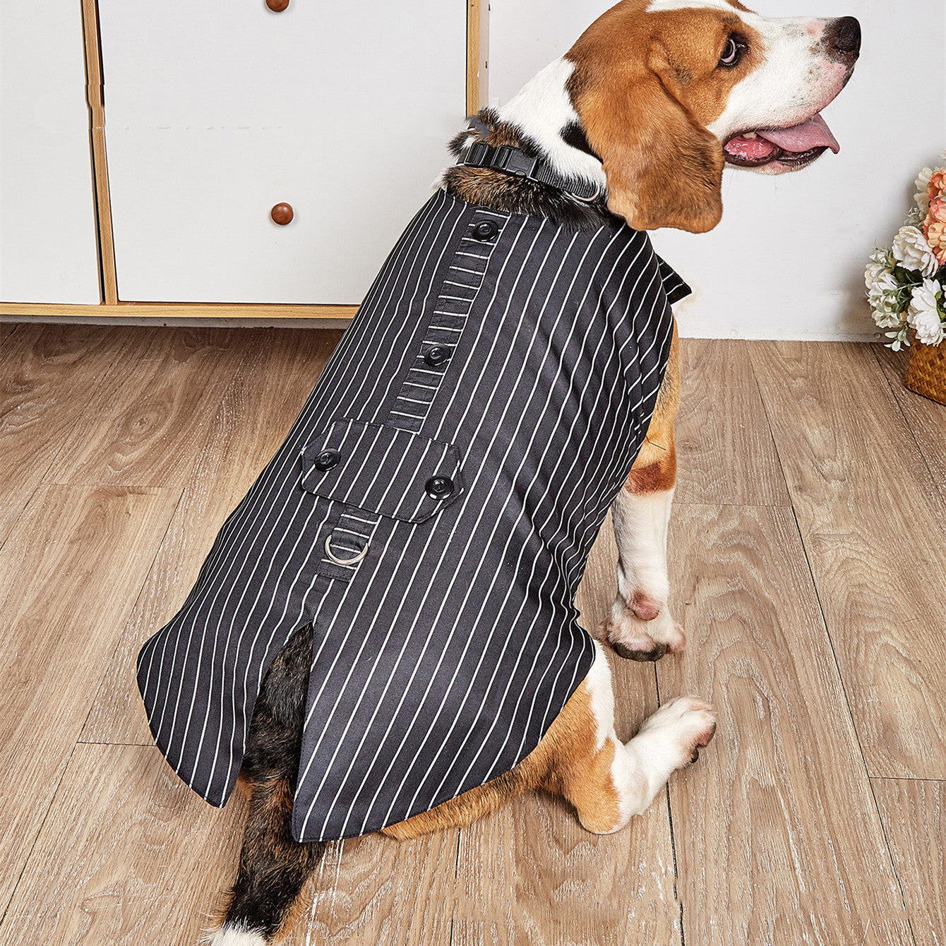 Formal Pet Wedding Suit Jacket Elegant Swallowtail Design