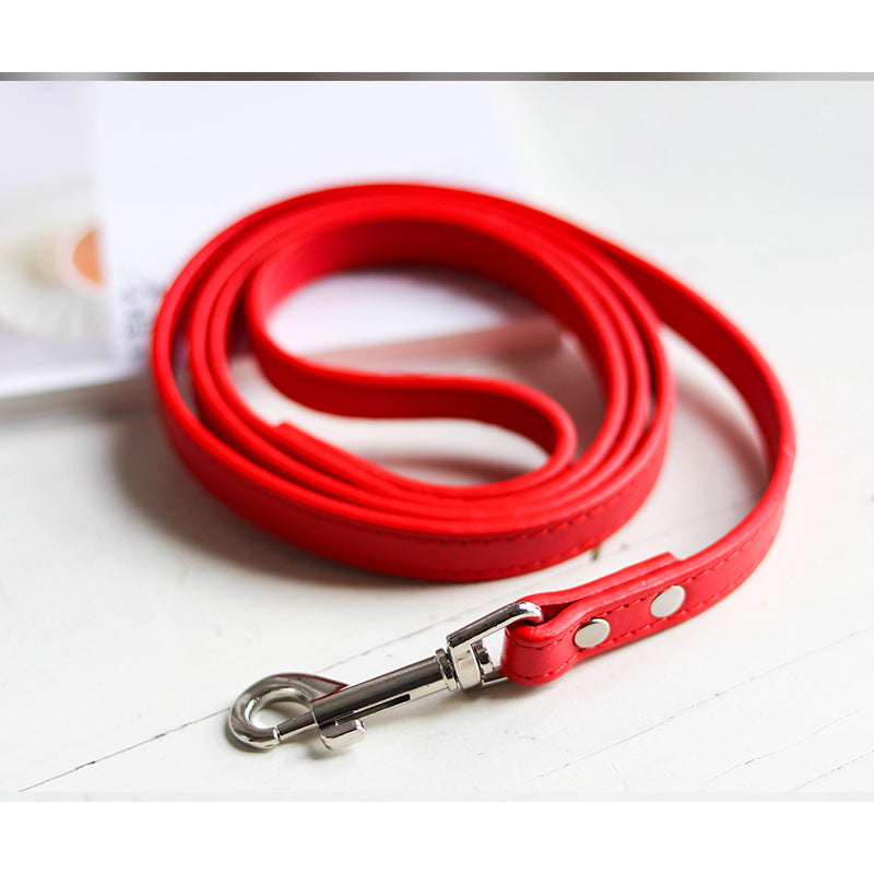 Pet Leash Collar Adjustable Walking Control Strap