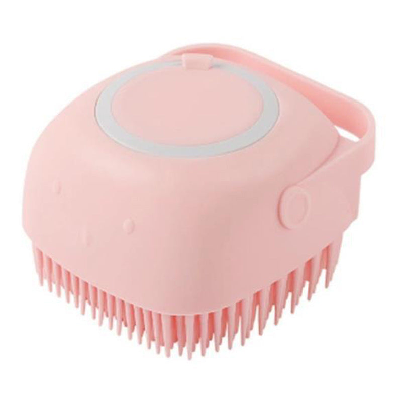 Pet Silicone Massage Bath Brush For Gentle Cleaning And Care