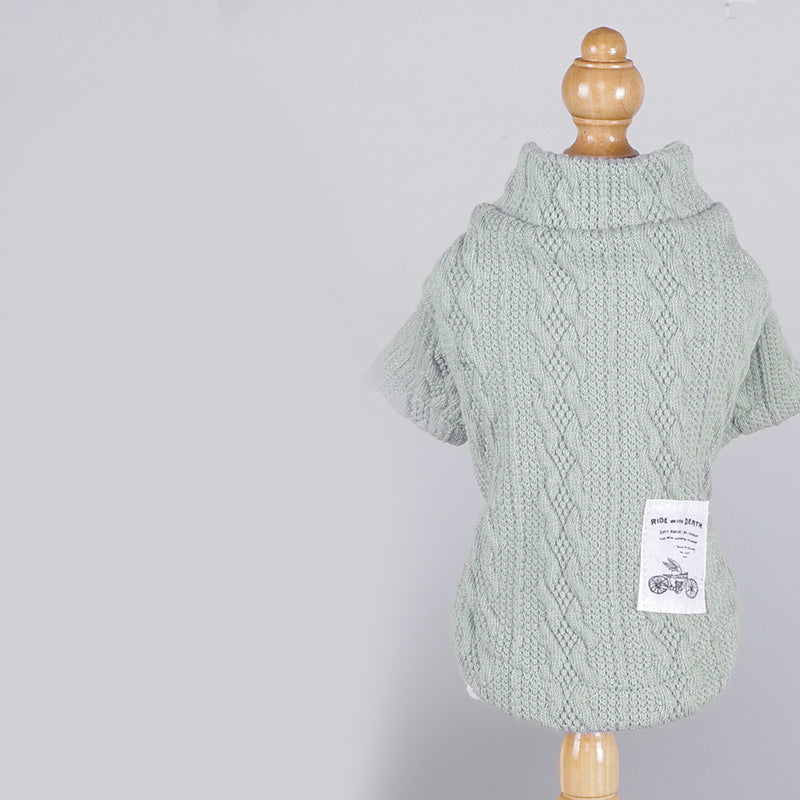 Pet Warm Sweater Cozy Knitted Winter Wear