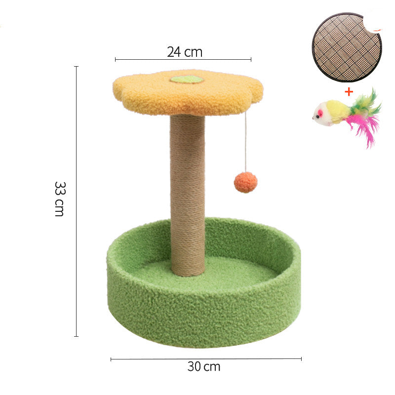 Pet Nail Grinding And Teasing Toy For Indoor Pets