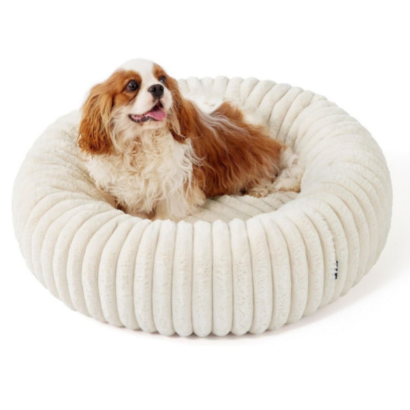 Plush Warm Round Pet Bed Rabbit Fur Winter Sleeping Mat