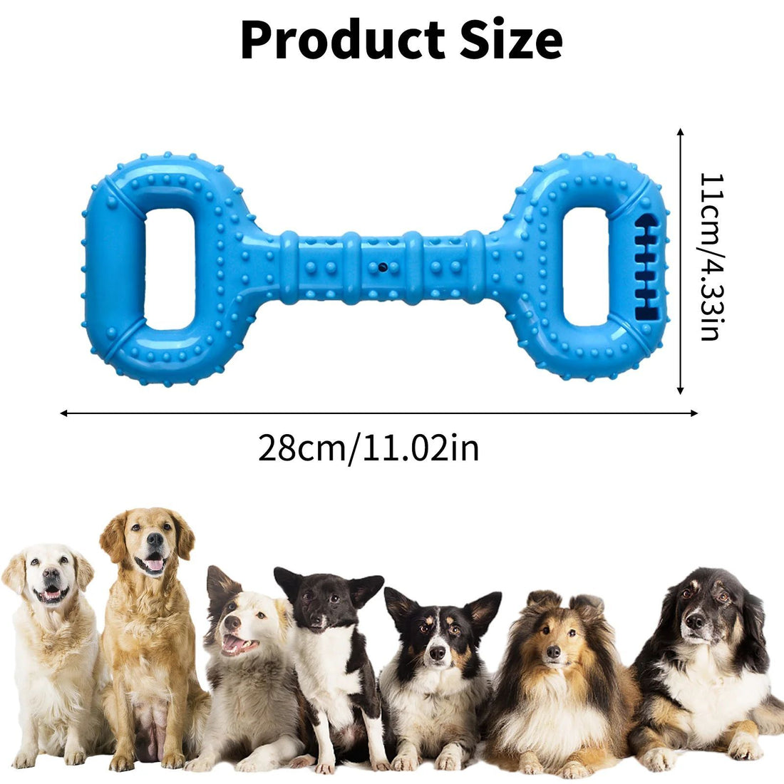 Durable Long Lasting Chew Bone Interactive Pet Teething Toy