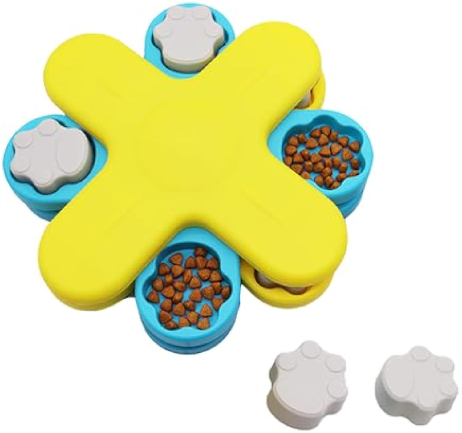 Interactive Pet Puzzle Feeder Toy Slow Feeding IQ Training