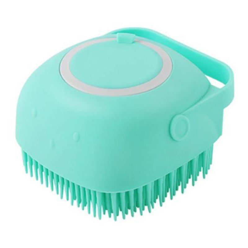 Pet Silicone Massage Bath Brush For Gentle Cleaning And Care