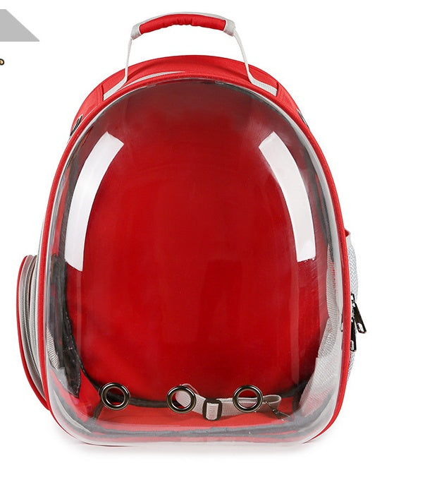 Portable Pet Backpack Carrier Bubble Space Capsule Design Rucksack
