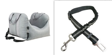 Pet Waterproof Car Carrier Seat Travel Safety Bed