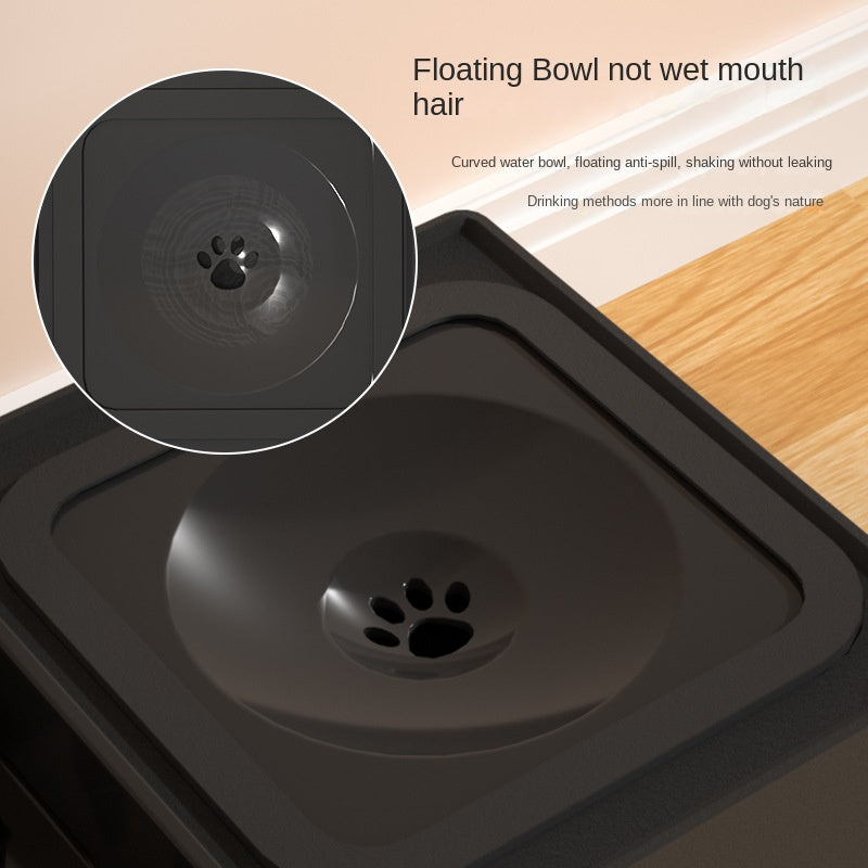 Adjustable Elevated Double Bowl With Stainless Steel Stand