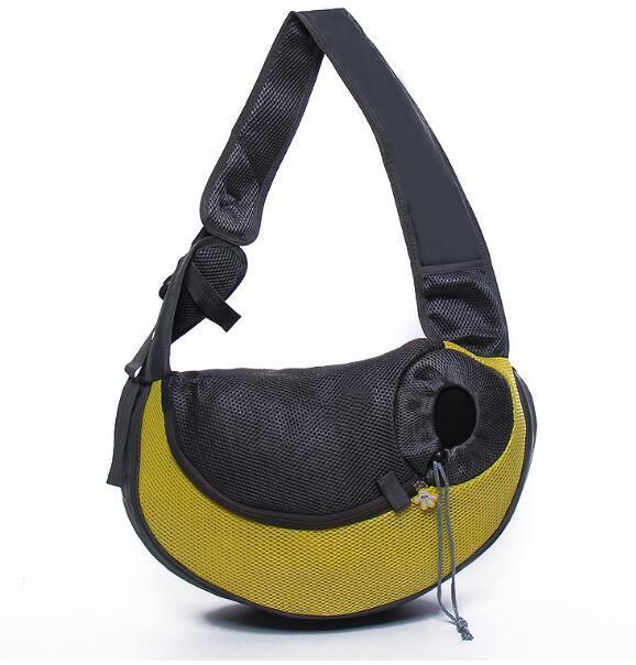 Mesh Oxford Pet Carrier Shoulder Bag For Travel