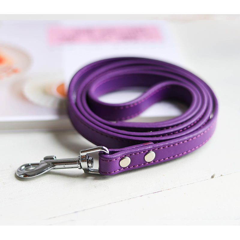 Pet Leash Collar Adjustable Walking Control Strap