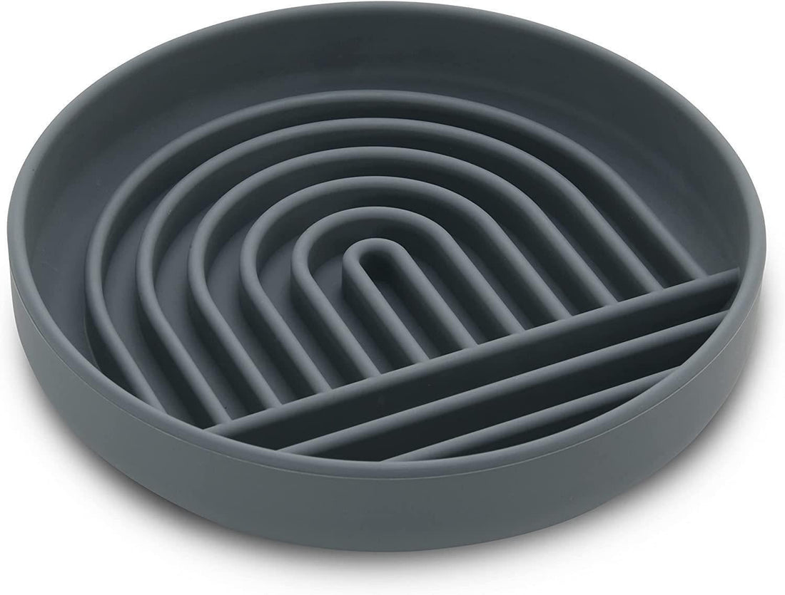 Pet Fashion Slow Feeding Bowl Anti Gulping Food Dish