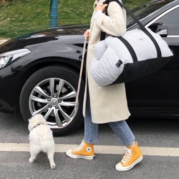 Pet Travel Safety Car Carrier For Secure Transport Comfort