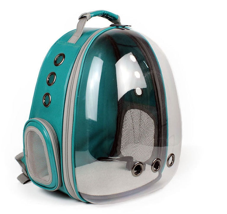 Portable Pet Backpack Carrier Bubble Space Capsule Design Rucksack