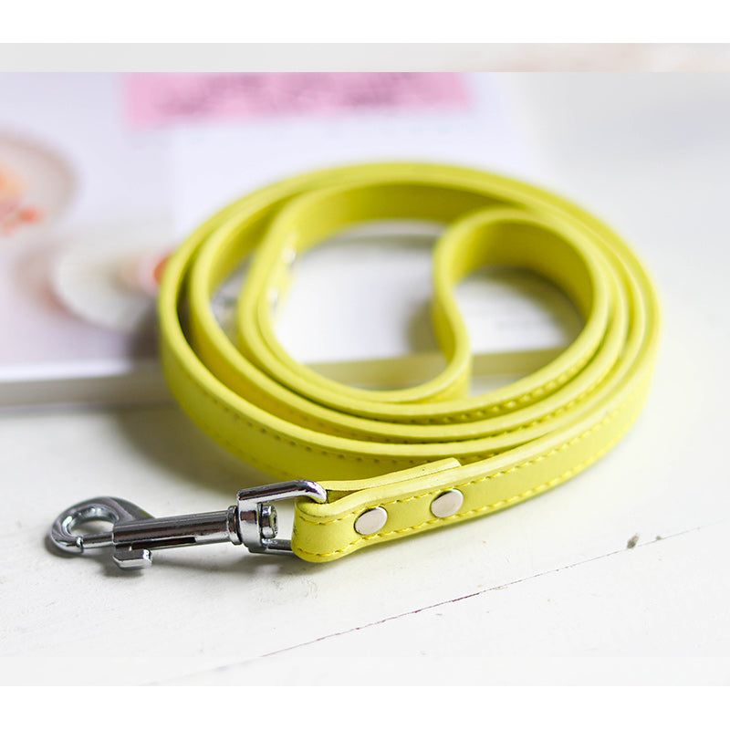 Pet Leash Collar Adjustable Walking Control Strap