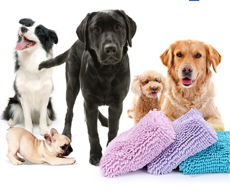 Pet Bath Towel Soft Absorbent Quick Drying Towel