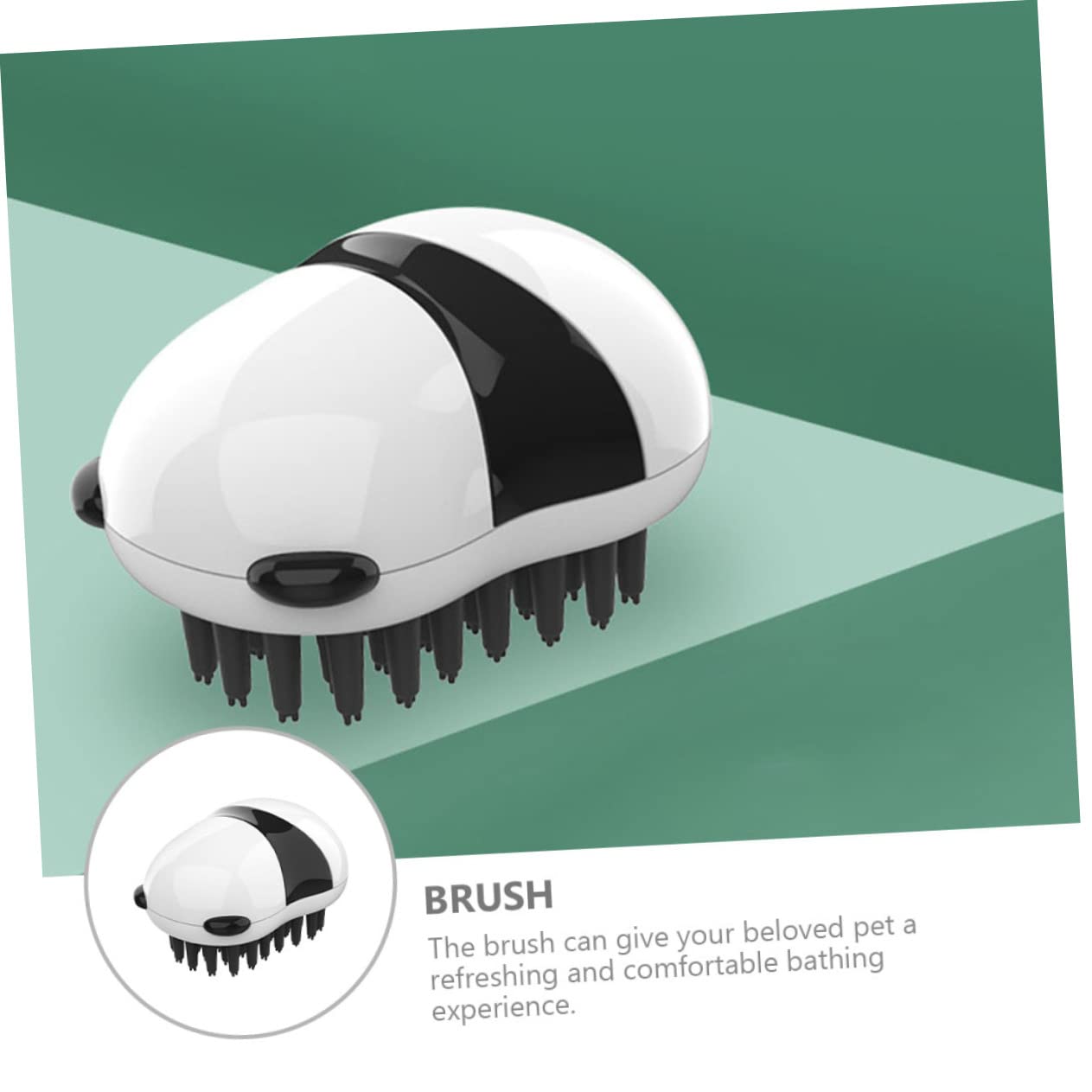 Pet Grooming Bath Brush Cleaning Glove Hair Removal Tool