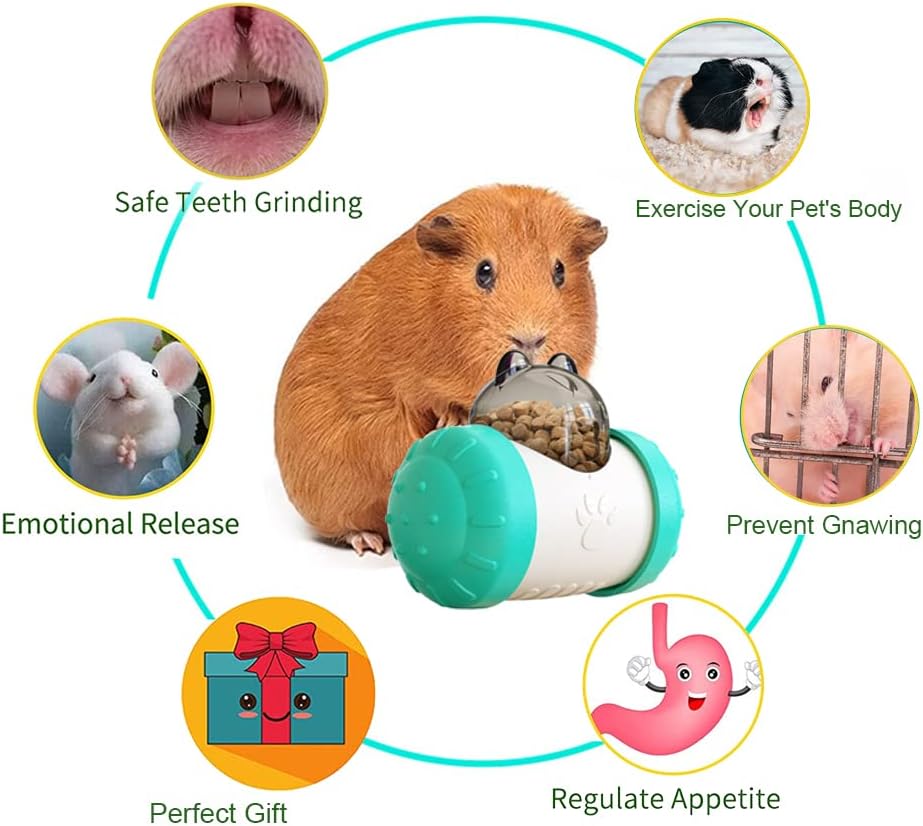 Interactive Pet Treat Dispensing Puzzle Feeder Ball Toy