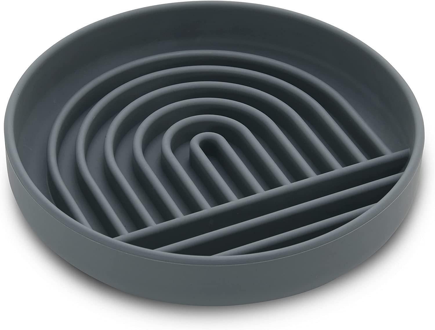 Pet Fashion Slow Feeding Bowl Anti Gulping Food Dish