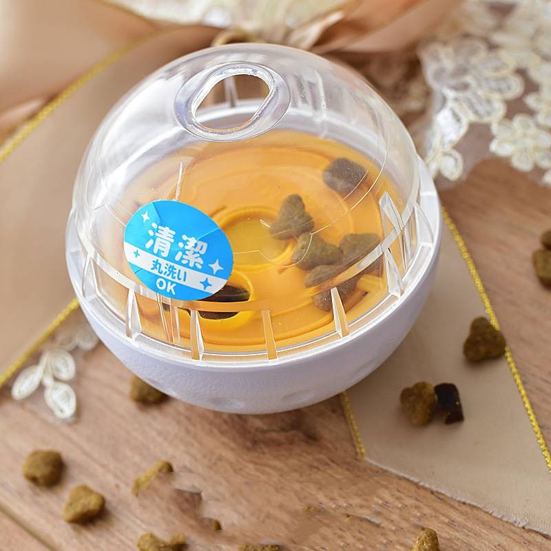 Interactive Pet Tumbler Puzzle Toy Food Dispensing Ball